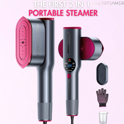 MULTISTEAMER Portable Handheld Iron and Steamer